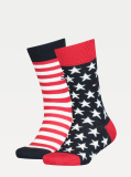 Multi TH Kids Sock 2-Pack Stars And Stripes  Kids Unisex