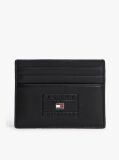 Black Casual Leather Credit Card Holder  Men