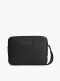 Black TH Business Textured Camera Bag  Men