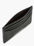 Black TH Business Leather Card Holder  Men