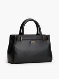 Black The American Icon Leather Crossbody Tote Bag  Women