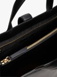 Black Heritage TH Monogram Plaque Satchel  Women