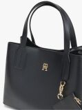 Black Hilfiger Icon TH Monogram Crossbody Satchel  Women
