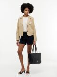 Black Hilfiger Icon Logo Tape Tote Bag  Women