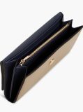 Beige TH Monogram Flap Wallet  Women