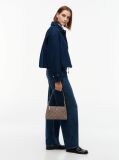 Beige TH Monogram Jacquard Shoulder Bag  Women