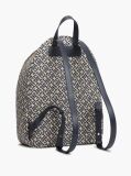 Blue Essential TH Monogram Jacquard Dome Backpack  Women