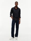 Black Stretch Slim Fit Shirt  Men