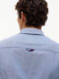 Blue Stretch Organic Cotton Slim Fit Shirt  Men