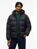 Black Water Repellent Down Jacket  Men