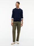 Blue Crew Neck Slim Jumper  Men