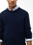 Blue Crew Neck Slim Jumper  Men