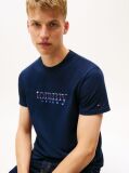 Blue Logo Jersey Slim T-Shirt  Men