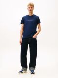 Blue Logo Jersey Slim T-Shirt  Men