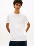 White Tommy Flag Crew Neck T-Shirt  Men