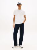 White Tommy Flag Crew Neck T-Shirt  Men