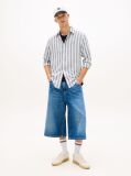 Multi Regular Fit Stripe Linen Blend Shirt  Men