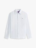Blue Regular Fit Linen Blend Shirt  Men