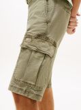 Green Otis Washed Cargo Shorts  Men