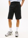 Black Otis Twill Chino Shorts  Men