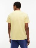 Yellow Textured Jersey T-Shirt  Men