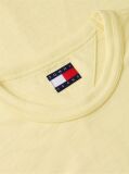 Yellow Textured Jersey T-Shirt  Men