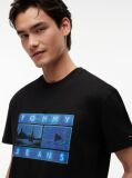 Black Photo Print T-Shirt  Men