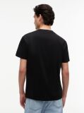 Black Photo Print T-Shirt  Men