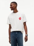 White Back Signature Logo Relaxed T-Shirt  Men