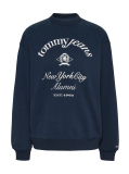 Blue NYC Logo Crew Neck Sweatshirt  Women