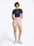 Blue Slim Fit NYC Logo T- Shirt  Women