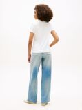 White Tonal Tommy Flag T-Shirt  Women