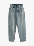 Denim Ultra High Rise Tapered Leg Mom Jeans  Women