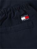 Blue Low Rise Parachute Trousers  Women