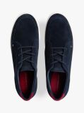 Blue Lightweight Suede Cupsole Hybrid Shoes  Men