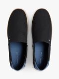 Black Flag Embroidery Canvas Espadrilles  Men