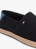 Black Flag Embroidery Canvas Espadrilles  Men