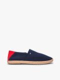 Blue Flag Embroidery Canvas Espadrilles  Men
