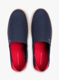 Blue Flag Embroidery Canvas Espadrilles  Men
