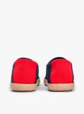 Blue Flag Embroidery Canvas Espadrilles  Men