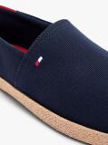Blue Flag Embroidery Canvas Espadrilles  Men