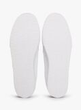 White Signature Midsole Lace-Up Trainers With Leather  Men