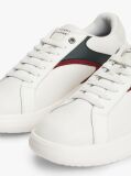 White Leather Cupsole Trainers  Men
