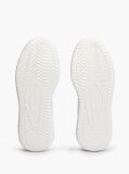 White Chunky Leather Trainers  Men