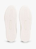 Beige Leather Court Sneakers  Women