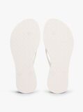 White Chic Enamel Flag Flip-Flops  Women