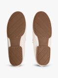 Beige Leather TH Monogram Boat Shoes  Women