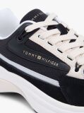 Black Suede Chunky Lace-Up Trainers  Women