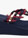 Multi Braided Strap Wedge Flip-Flops  Women