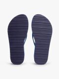 Blue Repeat Logo Platform Flip-Flops  Women